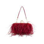 Sabrina Feather Bag