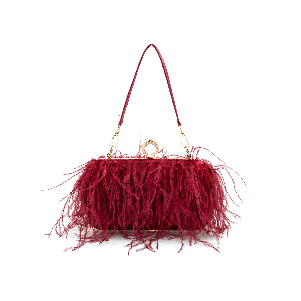 Sabrina Feather Bag