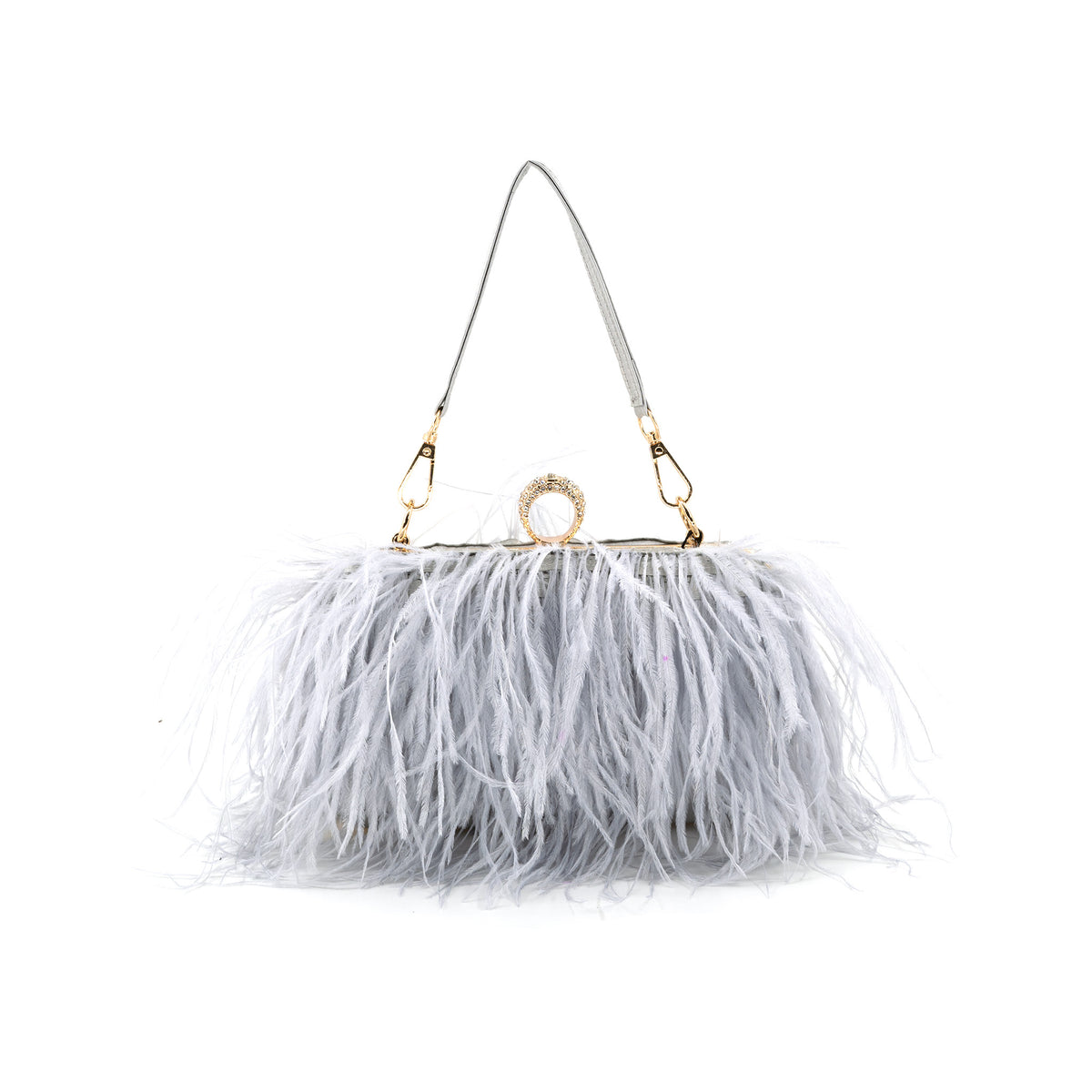 Sabrina Feather Bag