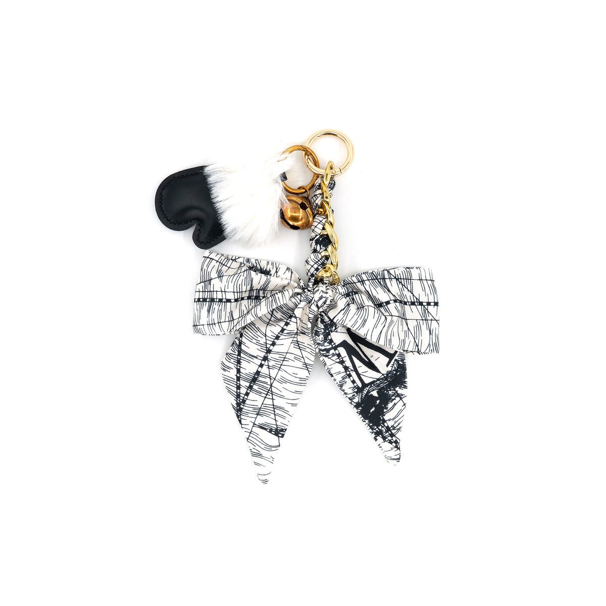 Fluffy Handbag Charm